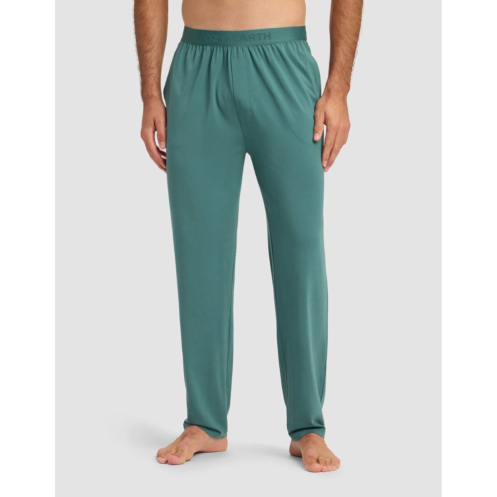 Cozy Earth Mens First Layer Pajama Pant Large Sea Green NWT Loungewear